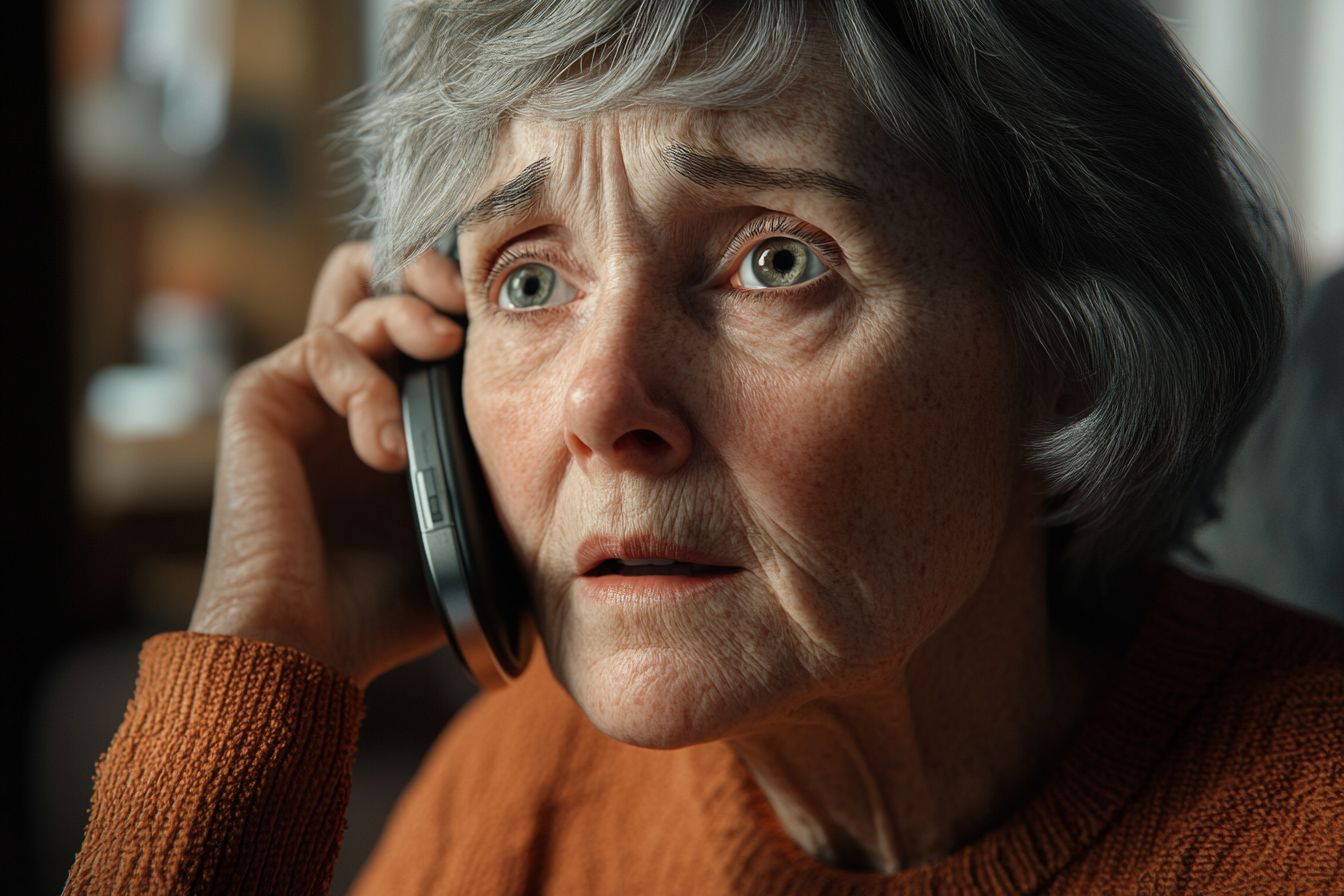 A woman talking on the phone | Source: no source
