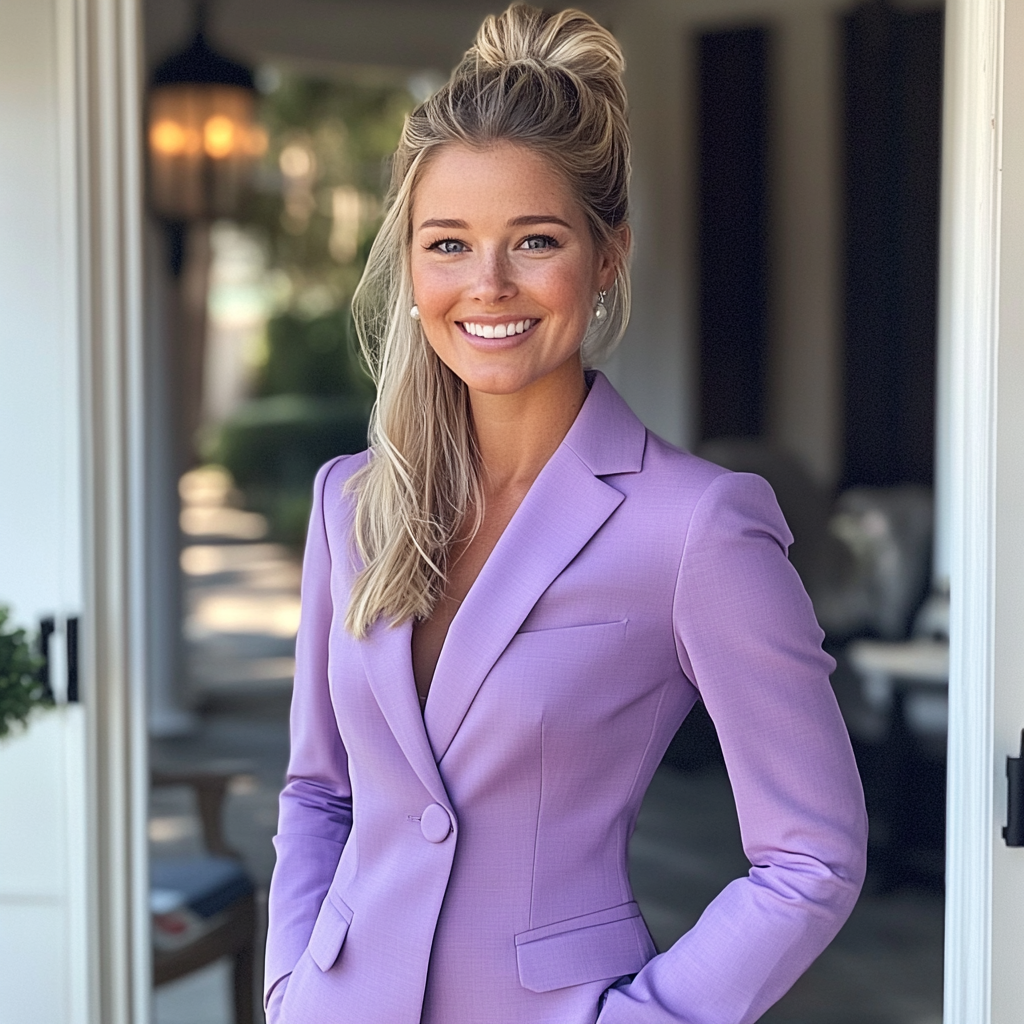 A smiling wedding planner | Source: No source