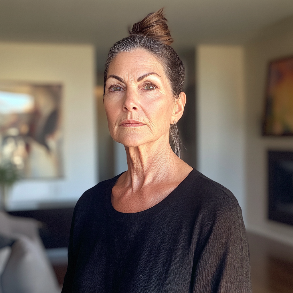 A stern older woman | Source: No source