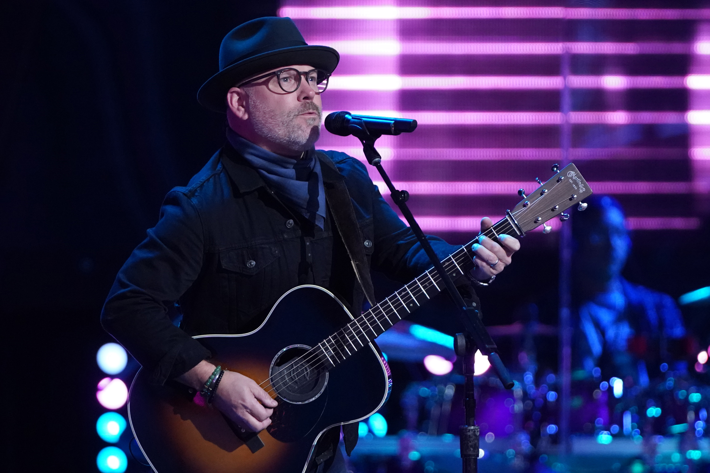 Pete Mroz on "The Voice" - Season 20 on October 27, 2020 | Source: Getty Images