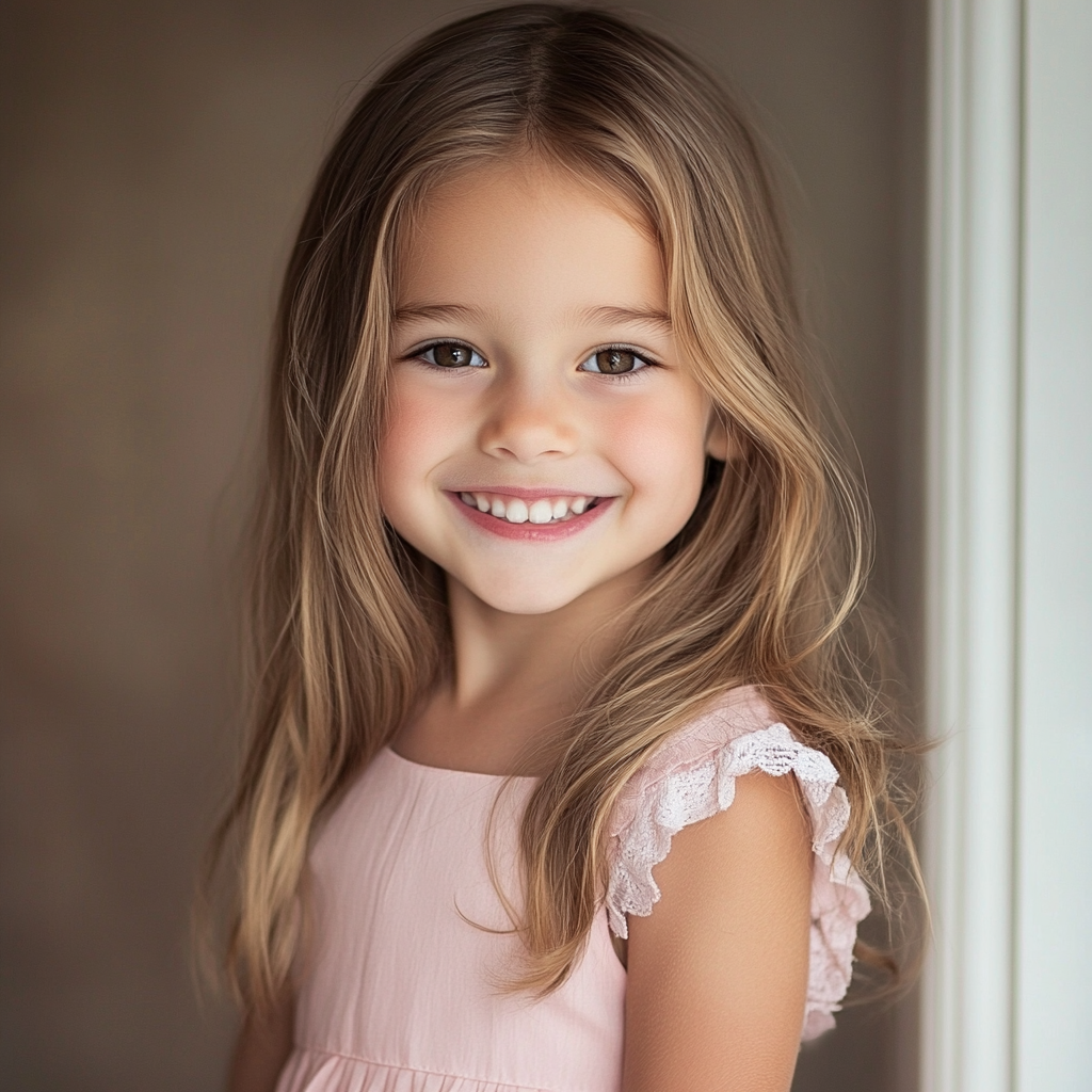 A smiling little girl | Source: no source