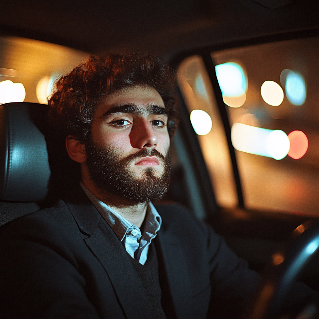 An upset man driving | Source: No source