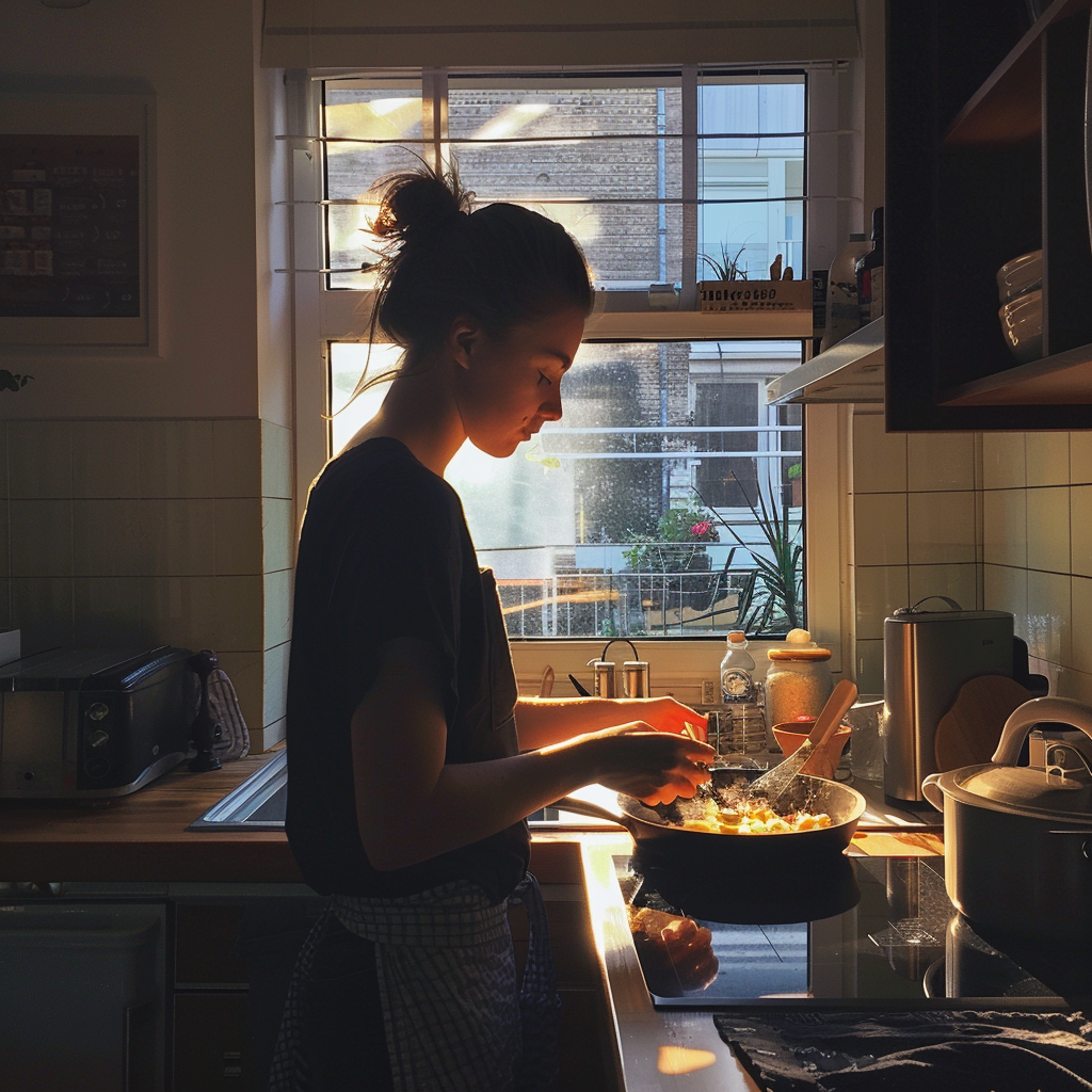 A woman in the kitchen | Source: No source