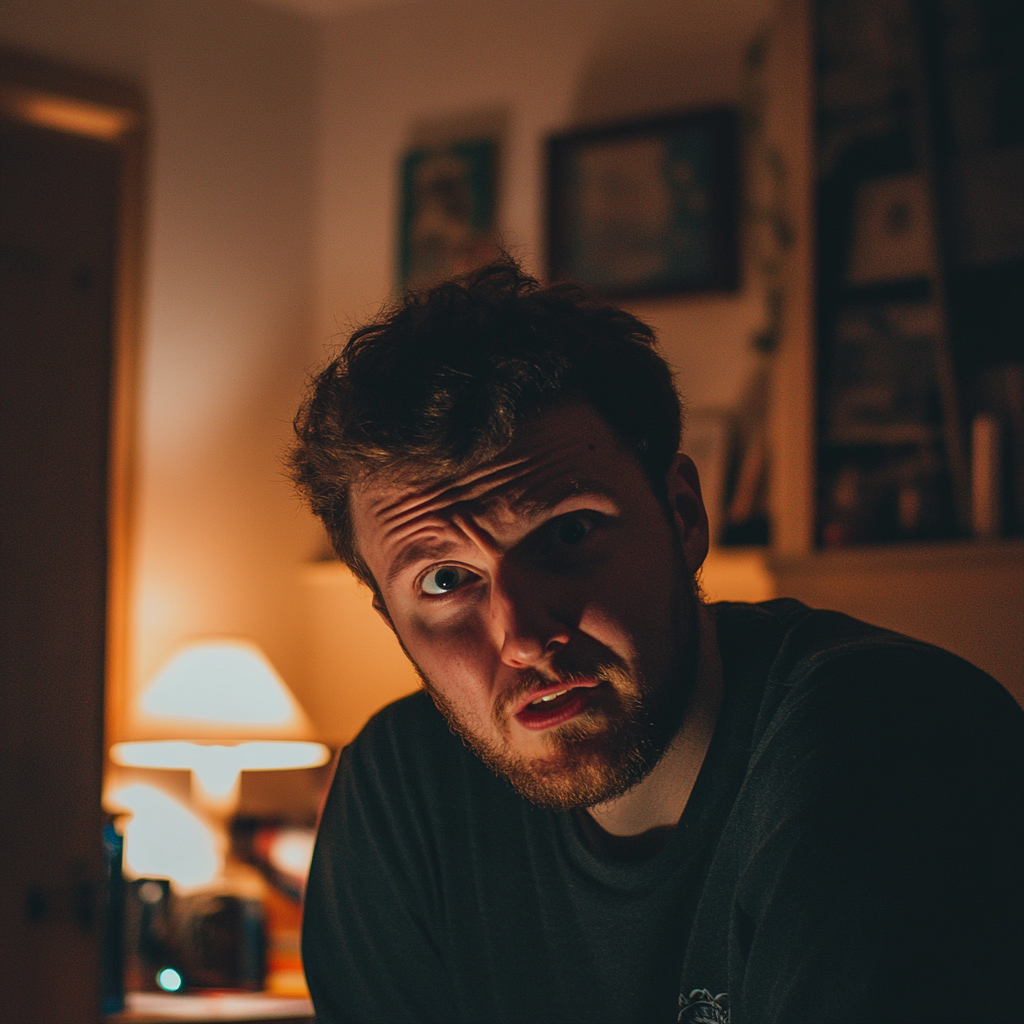 An annoyed man | Source: no source