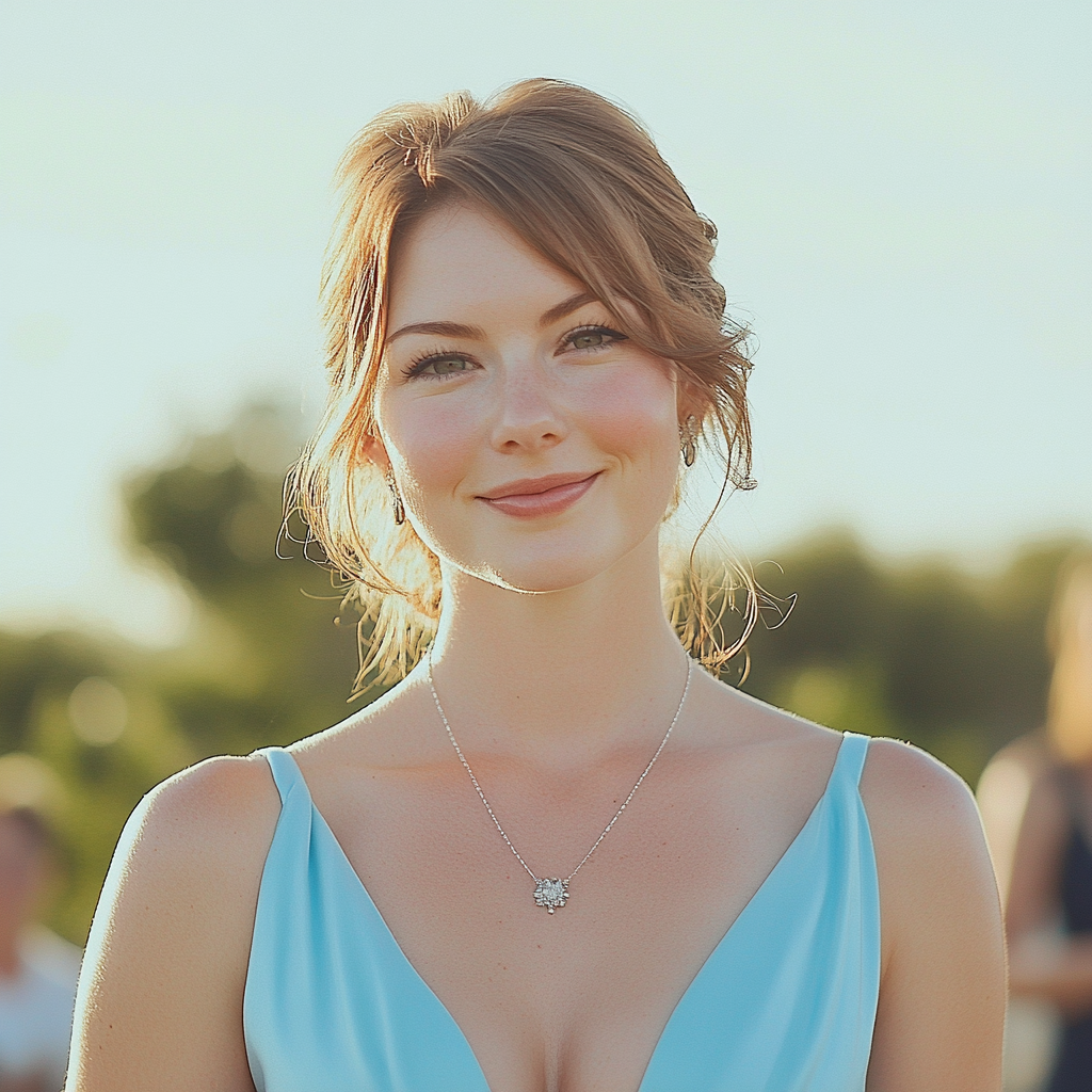 A woman at her sister's wedding | Source: no source