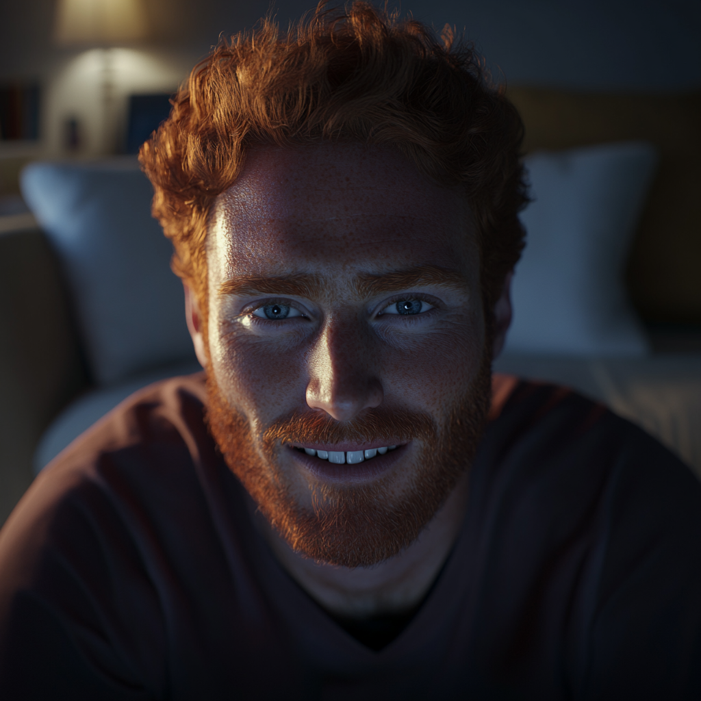 A man smiling | Source: No source