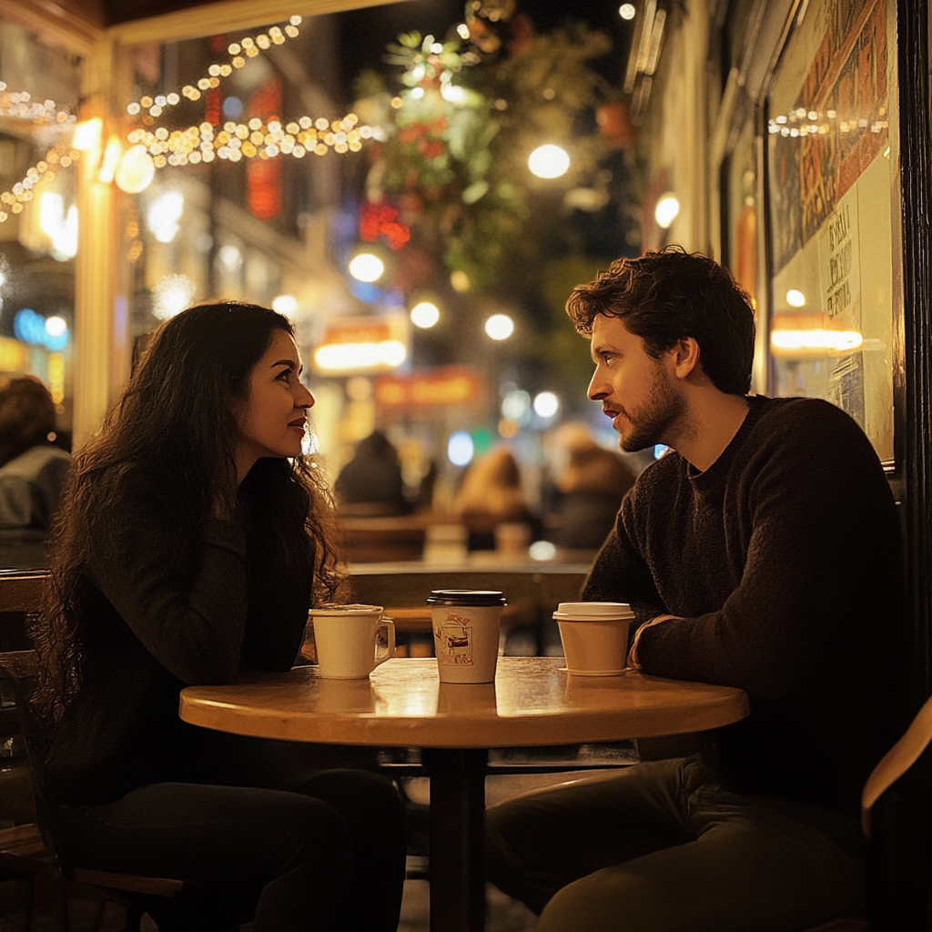 People at a coffee date | Source: No source