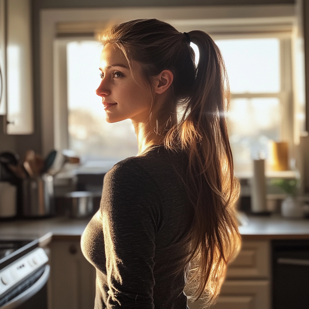A woman in her kitchen | Source: no source