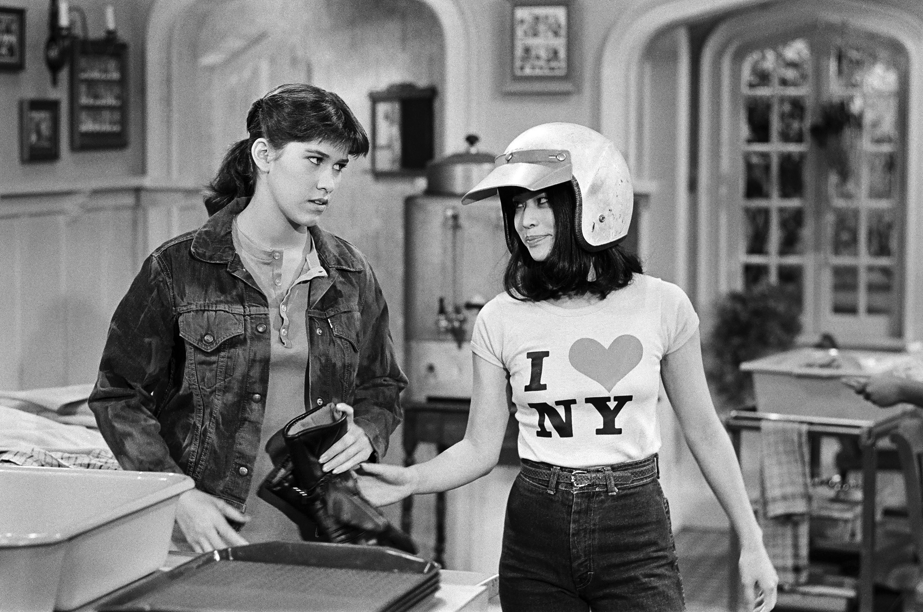 Nancy McKeon as Joanne 'Jo' Polniaczek and Lauren Tom as Miko | Source: Getty Images