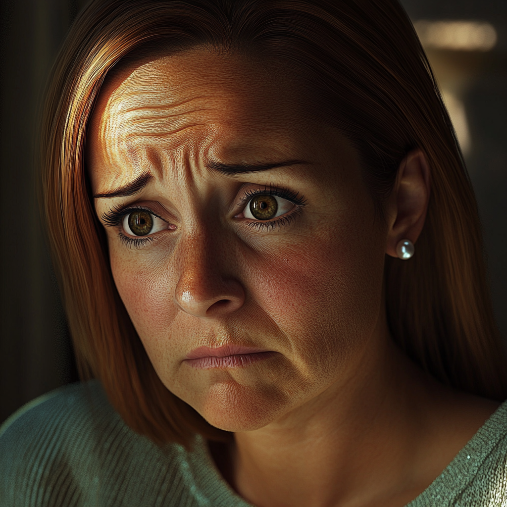 A disheartened woman | Source: No source