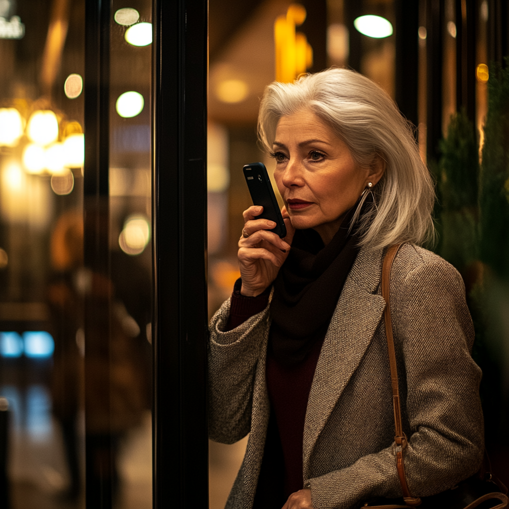 A woman talking on her phone | Source: No source