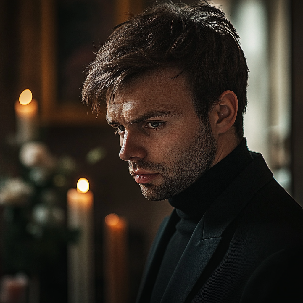 A man standing at the altar | Source: no source