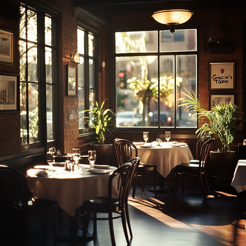A restaurant called Gracie's Table | Source: no source