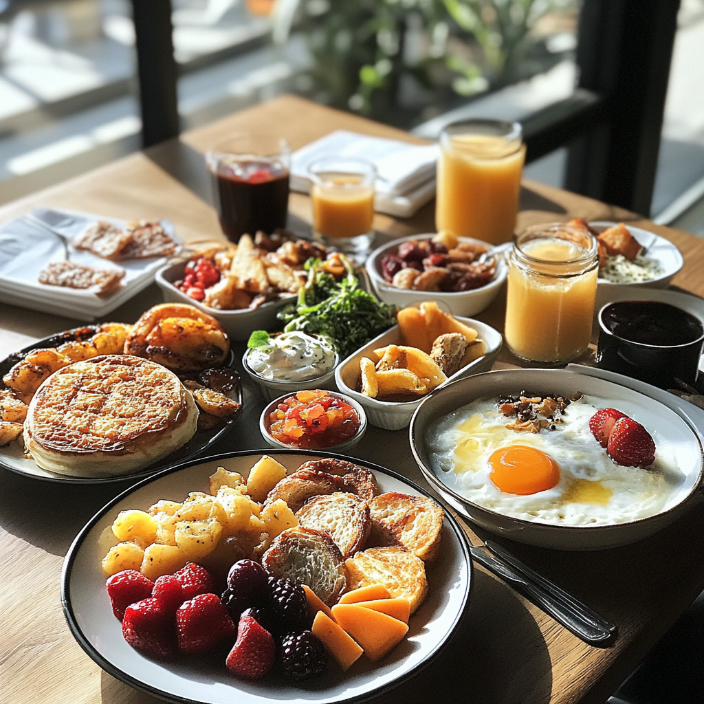 Breakfast table | Source: No source