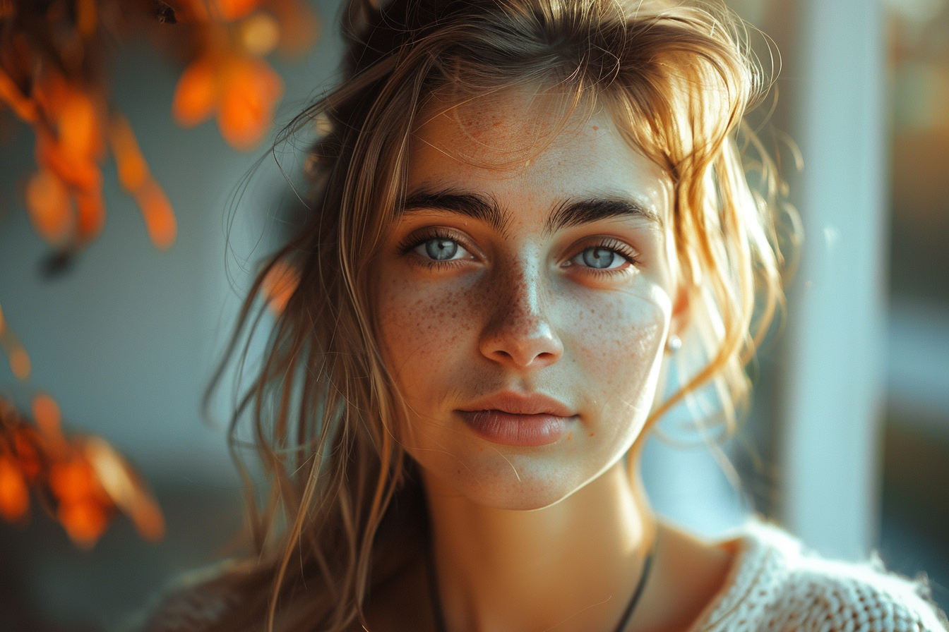 A woman looking straight ahead | Source: No source