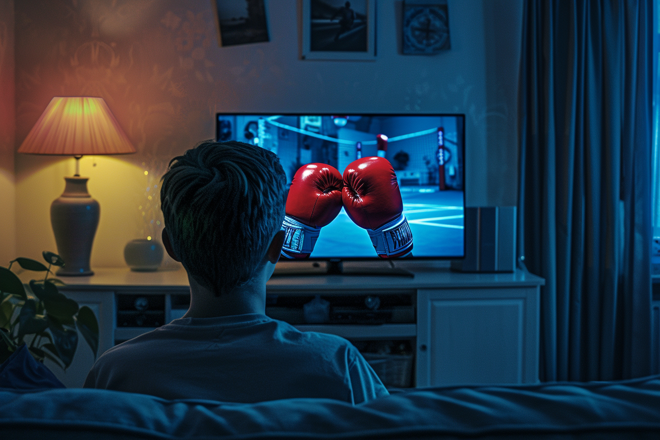 Someone watching TV | Source: No source