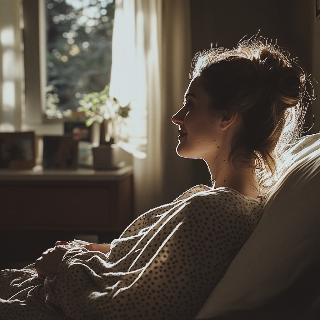 Woman on a hospital bed | Source: No source