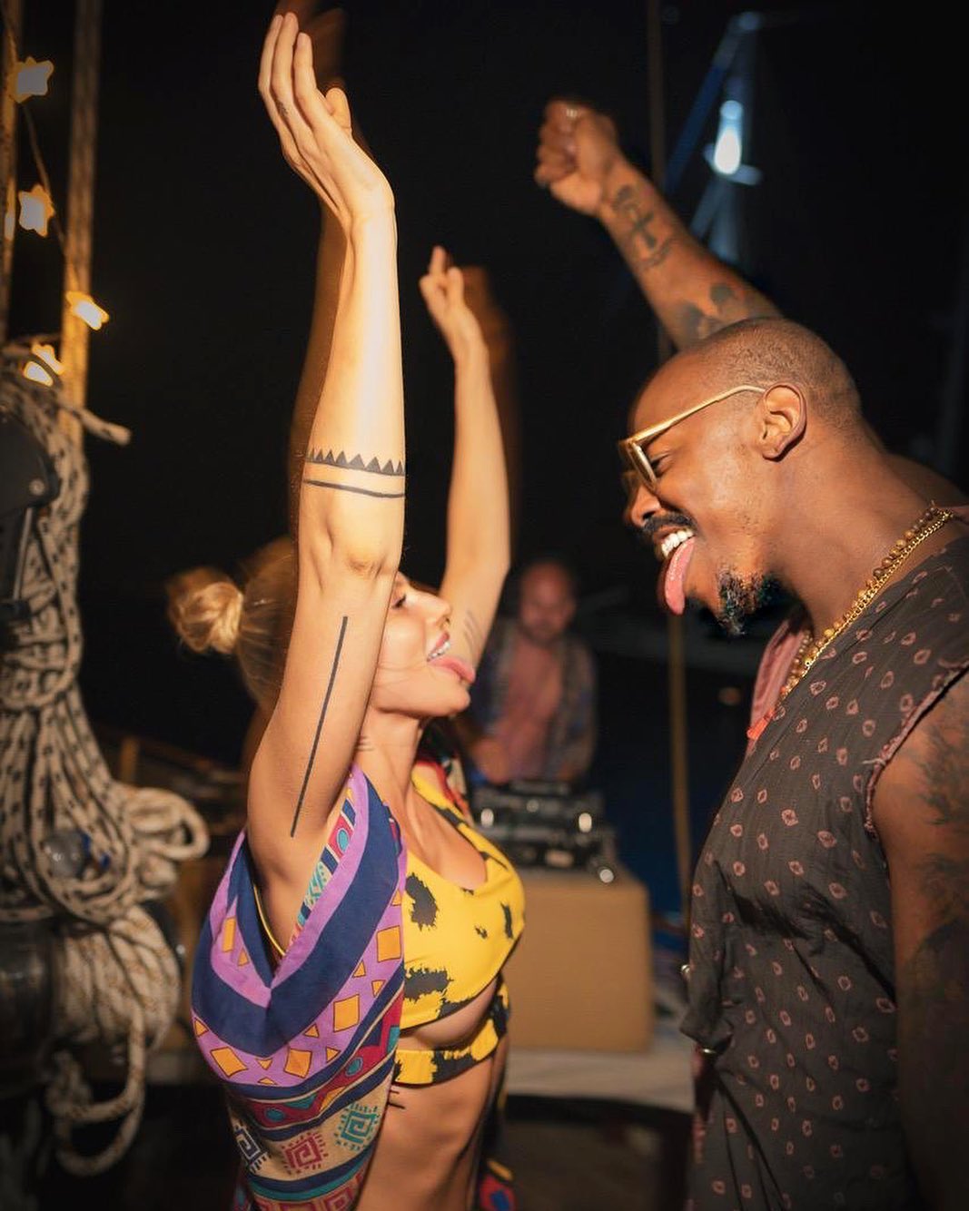 Frida and Mehcad Brooks from a post dated February 15, 2021. | Source: Instagram/iamfridabrooks