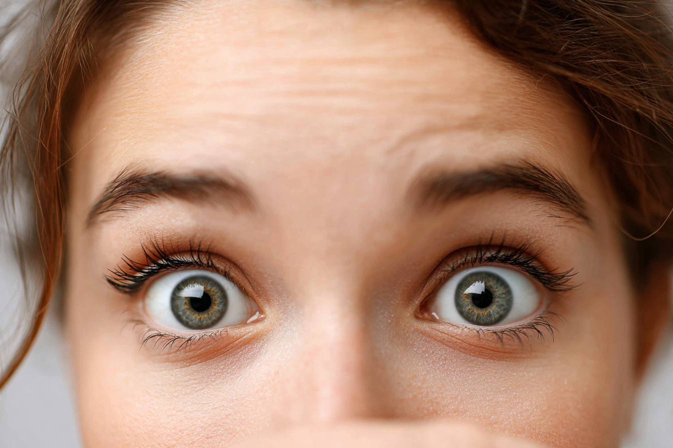 A woman looking straight ahead | Source: no source