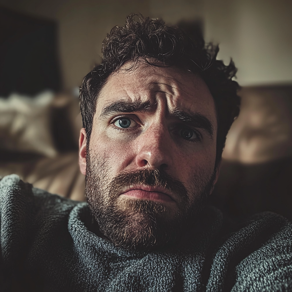 An upset man | Source: No source