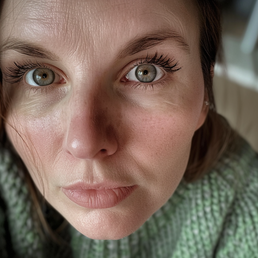 A close-up of a woman | Source: No source