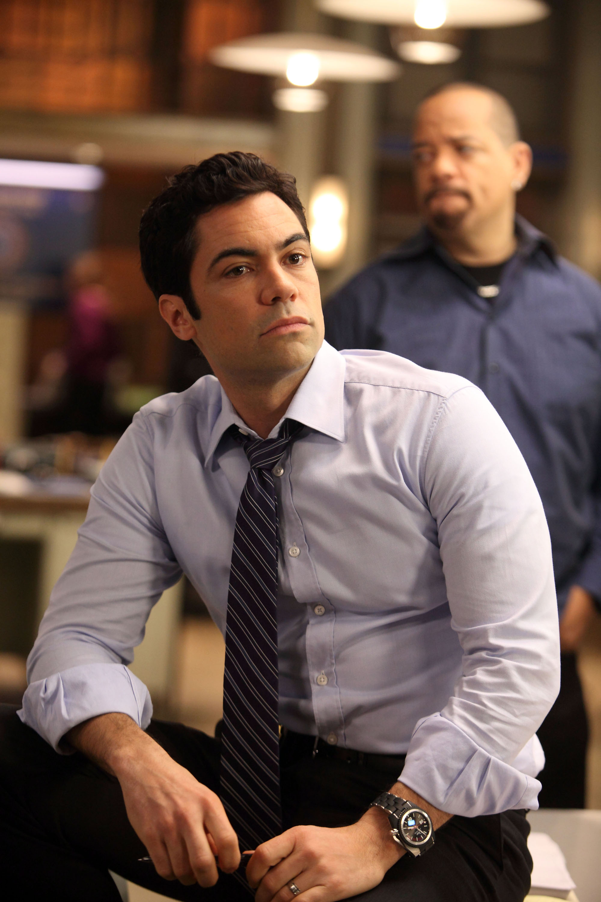 Danny Pino as Detective Nick Amaro on "Law & Order: Special Victims Unit" in 2012. | Source: Getty Images
