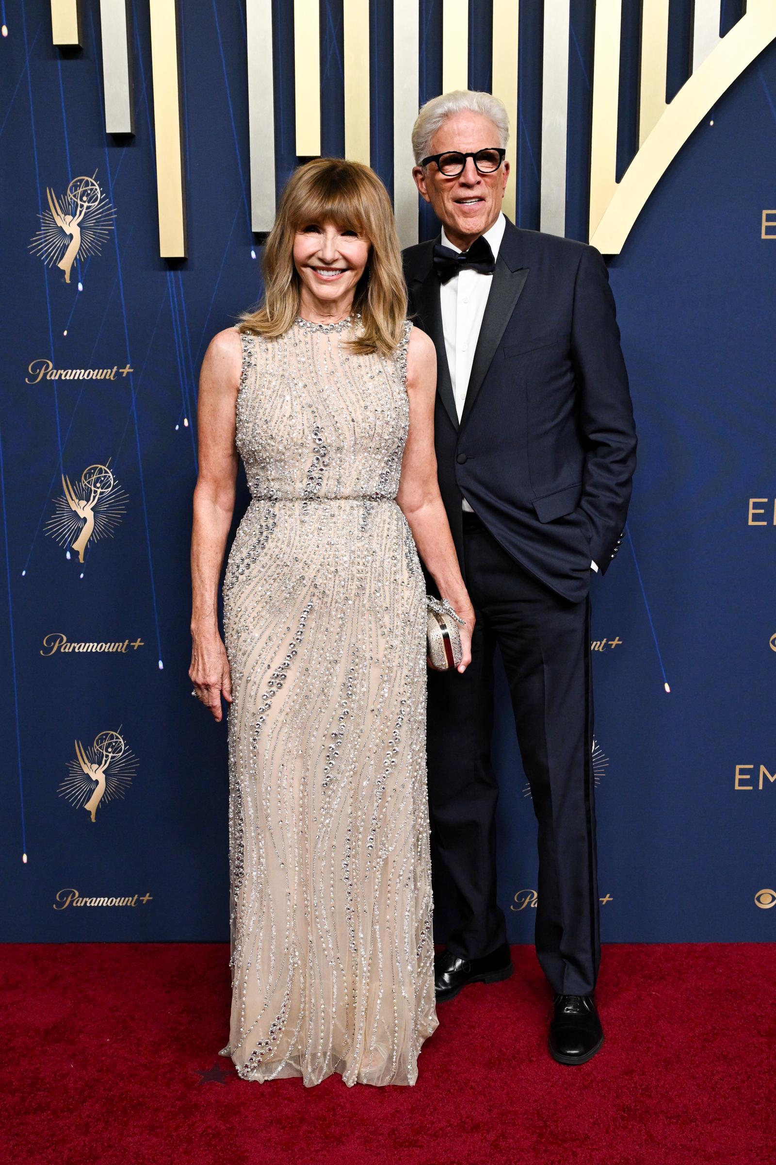 Mary Steenburgen and Ted Danson attend the 77th Primetime Emmy Awards on September 14, 2025 | Source: Getty Images