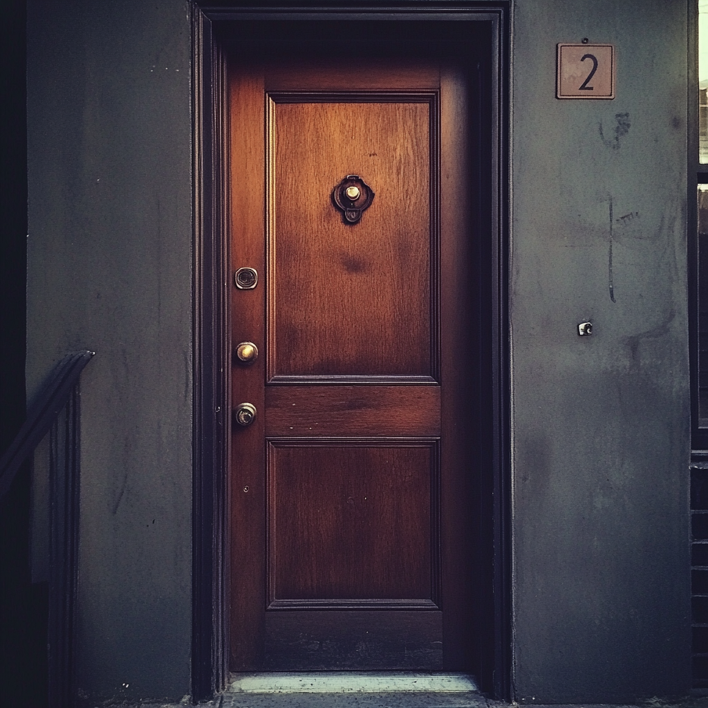 An apartment door | Source: no source