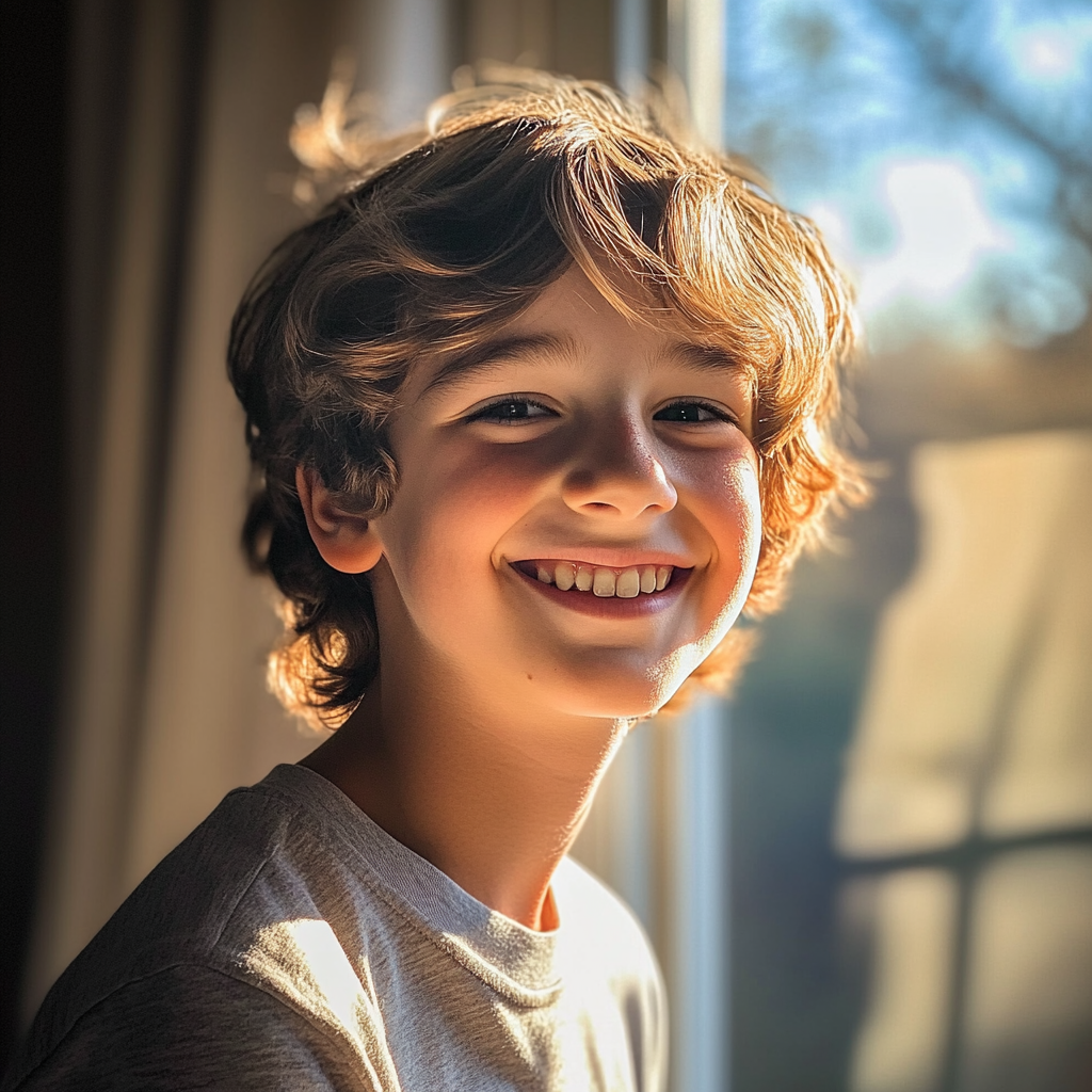 A smiling boy | Source: No source