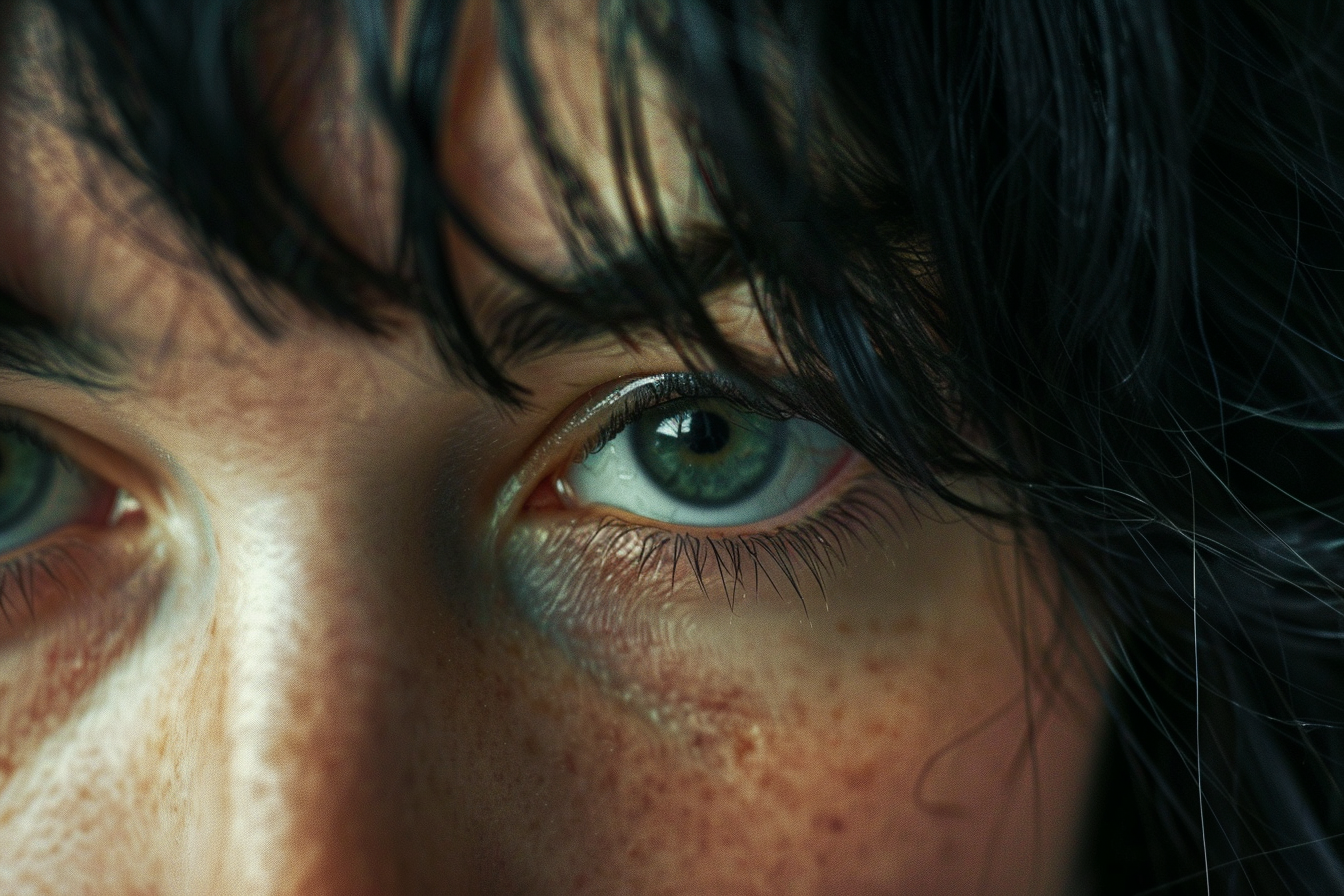 A woman with a determined look in her eyes | Source: No source
