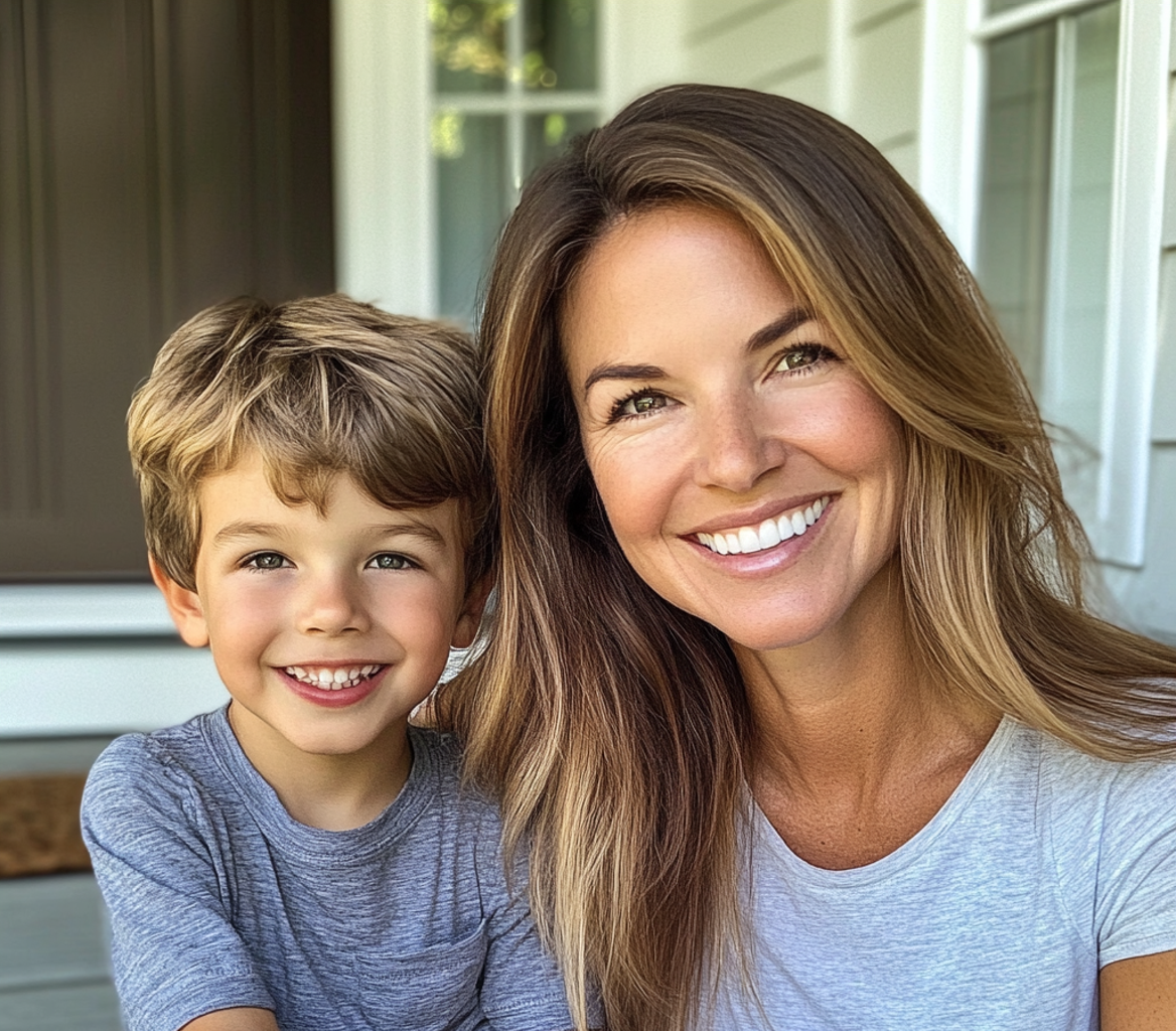 A smiling mother and son duo | Source: No source