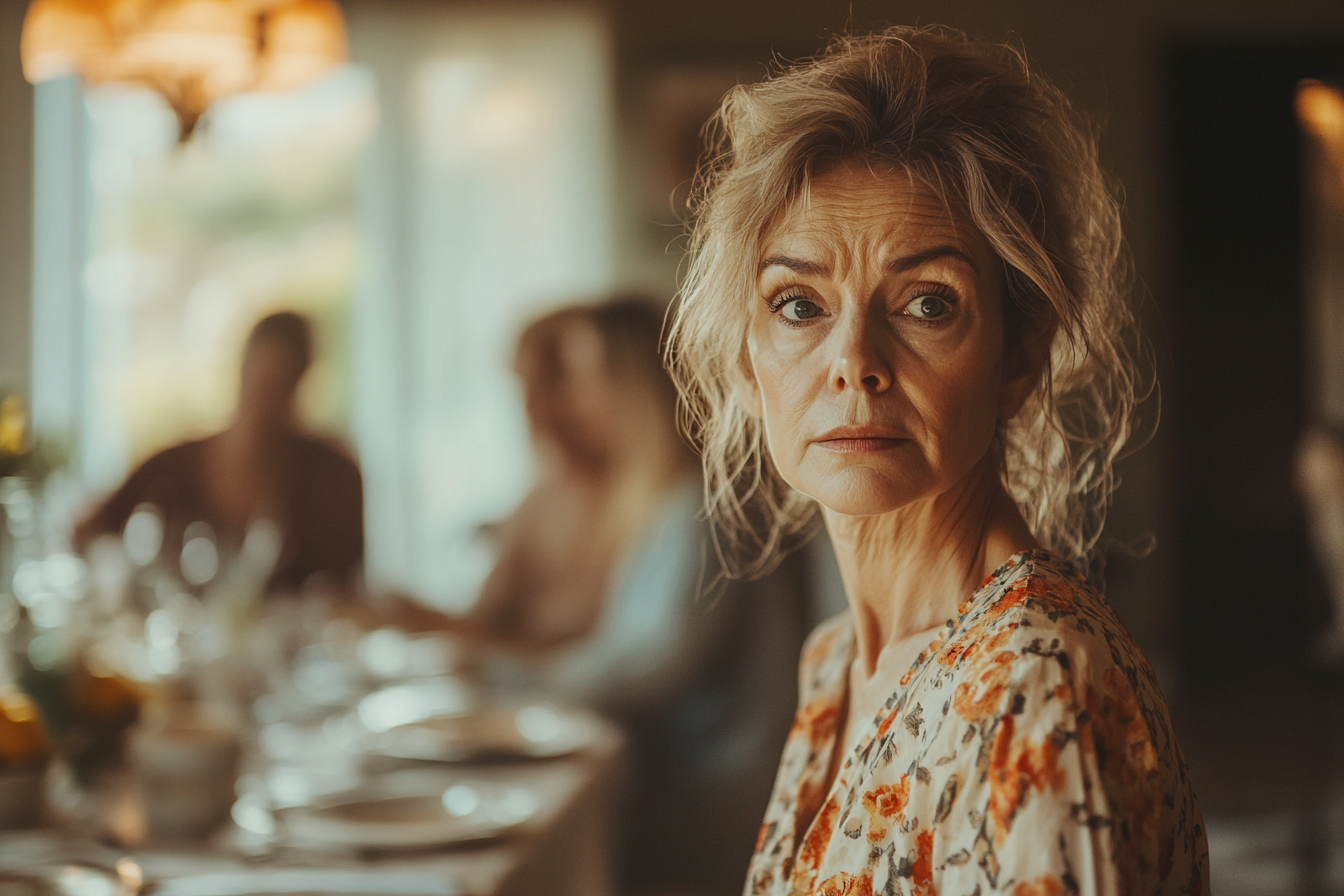 A senior woman with a shocked and disappointed expression | Source: no source