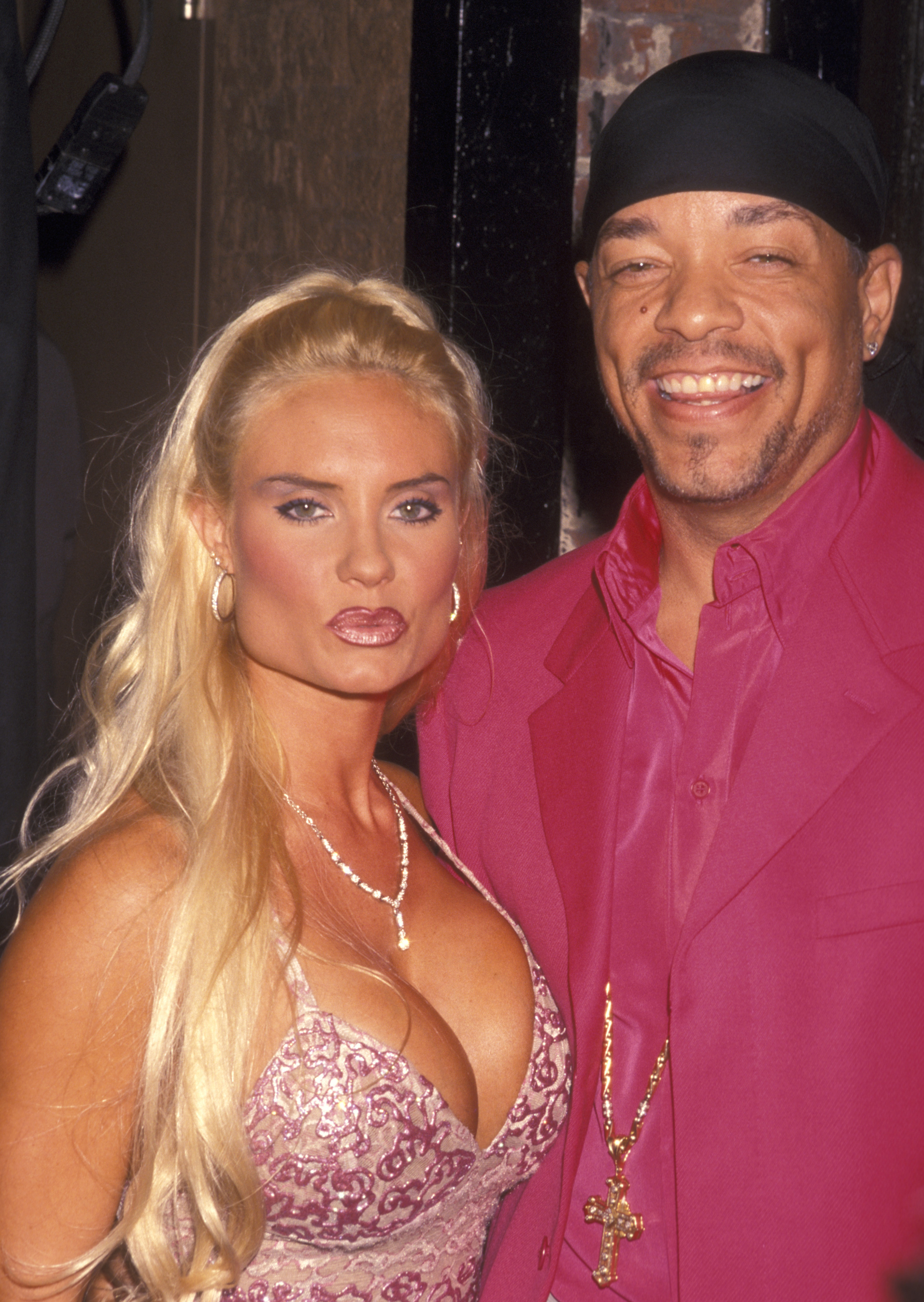Coco Austin and Ice-T at a party for Self Magazine & VH-1's Special "Rock Bodies" in 2002. | Source: Getty Images