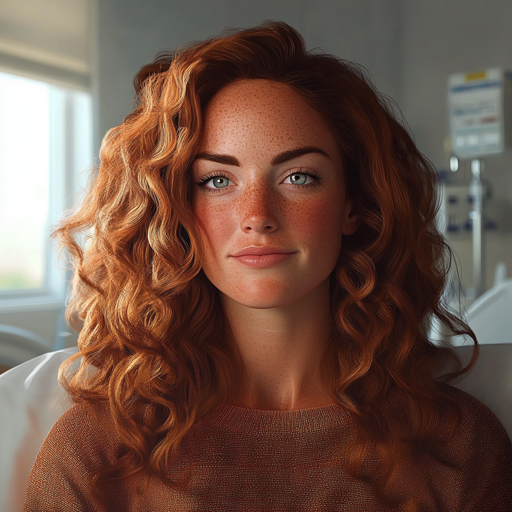 A woman smiling | Source: No source