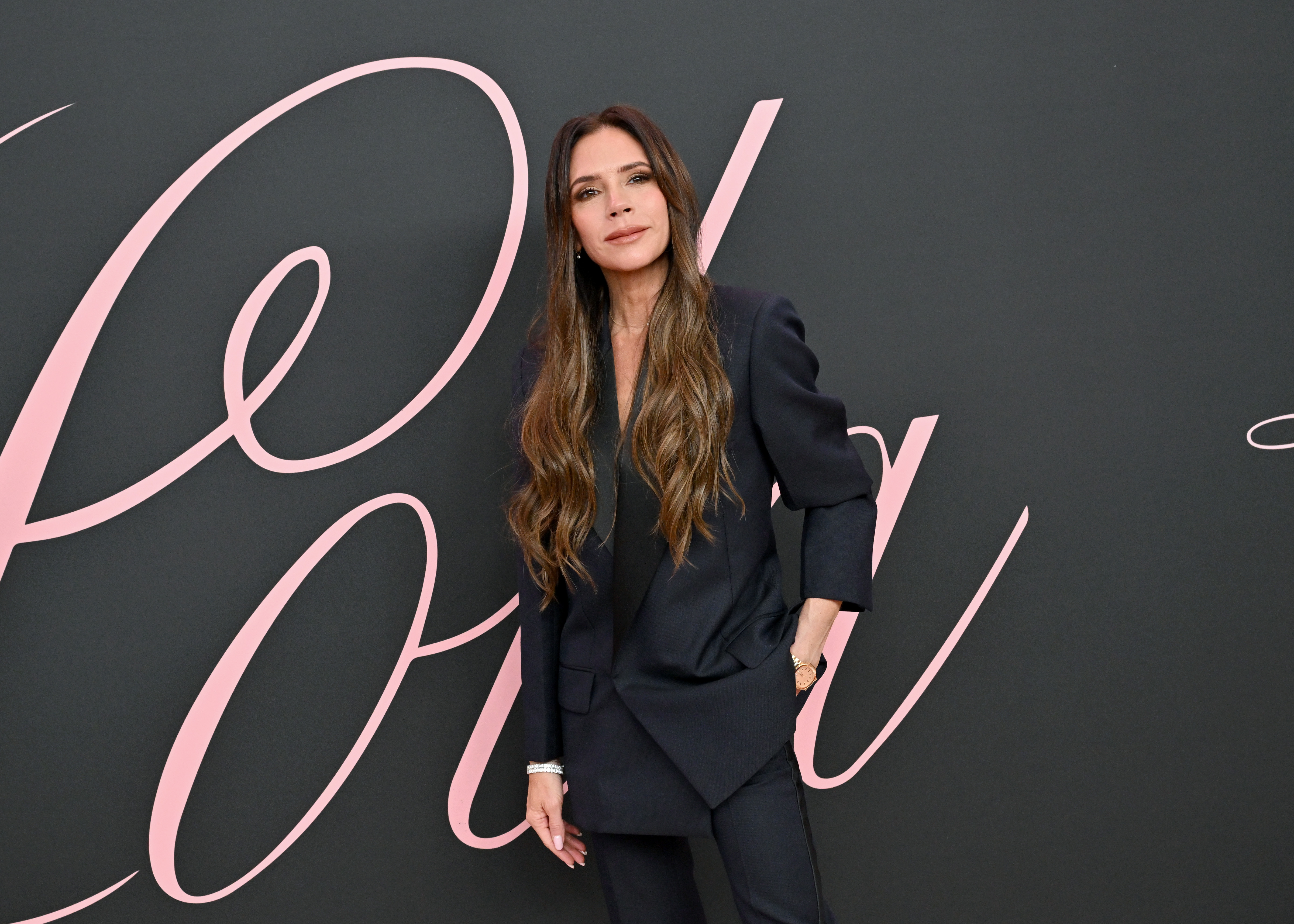 Victoria Beckham attends the premiere of "Lola" on February 3, 2024 | Source: Getty Images