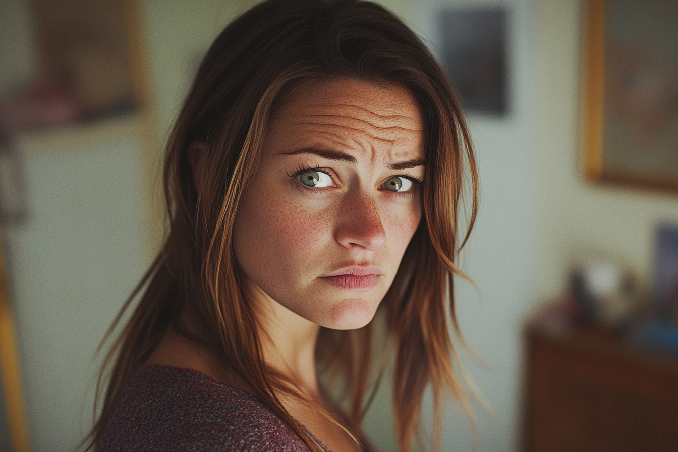 An upset woman | Source: No source