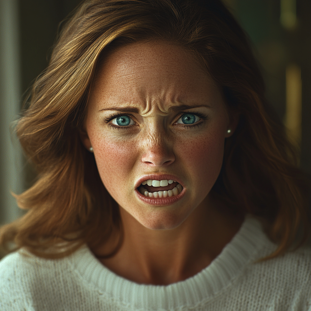 A furious woman | Source: no source