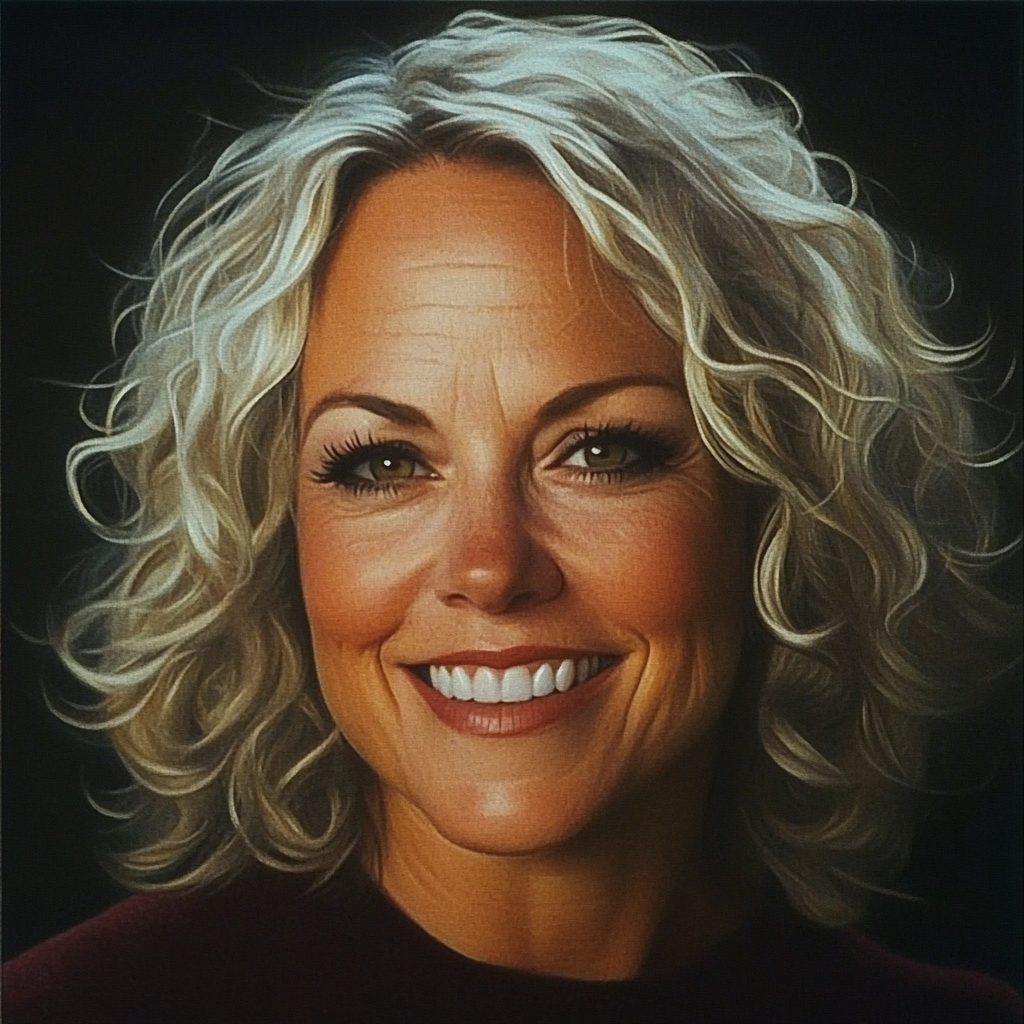 An older woman smiling | Source: No source
