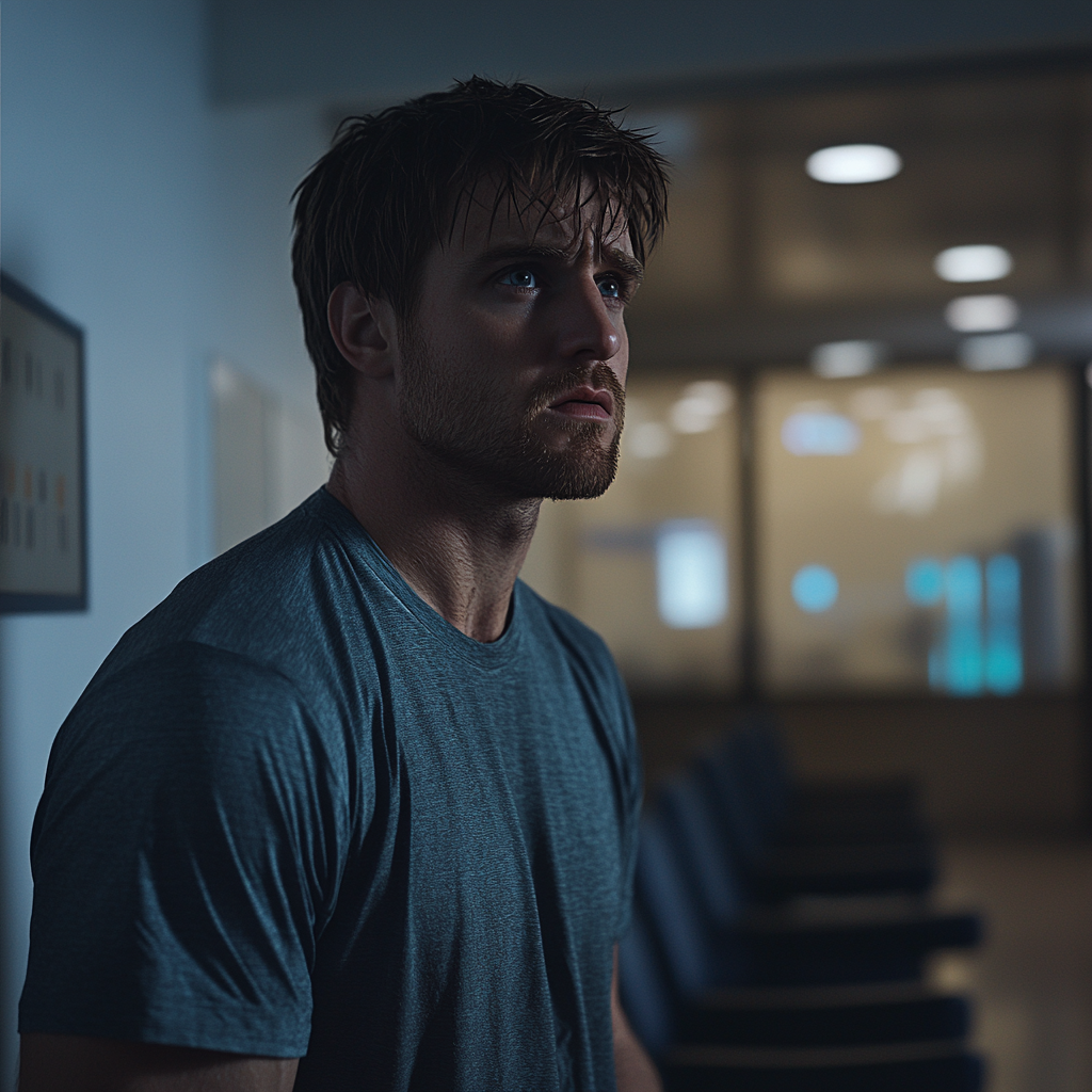 A man standing in a hospital | Source: no source