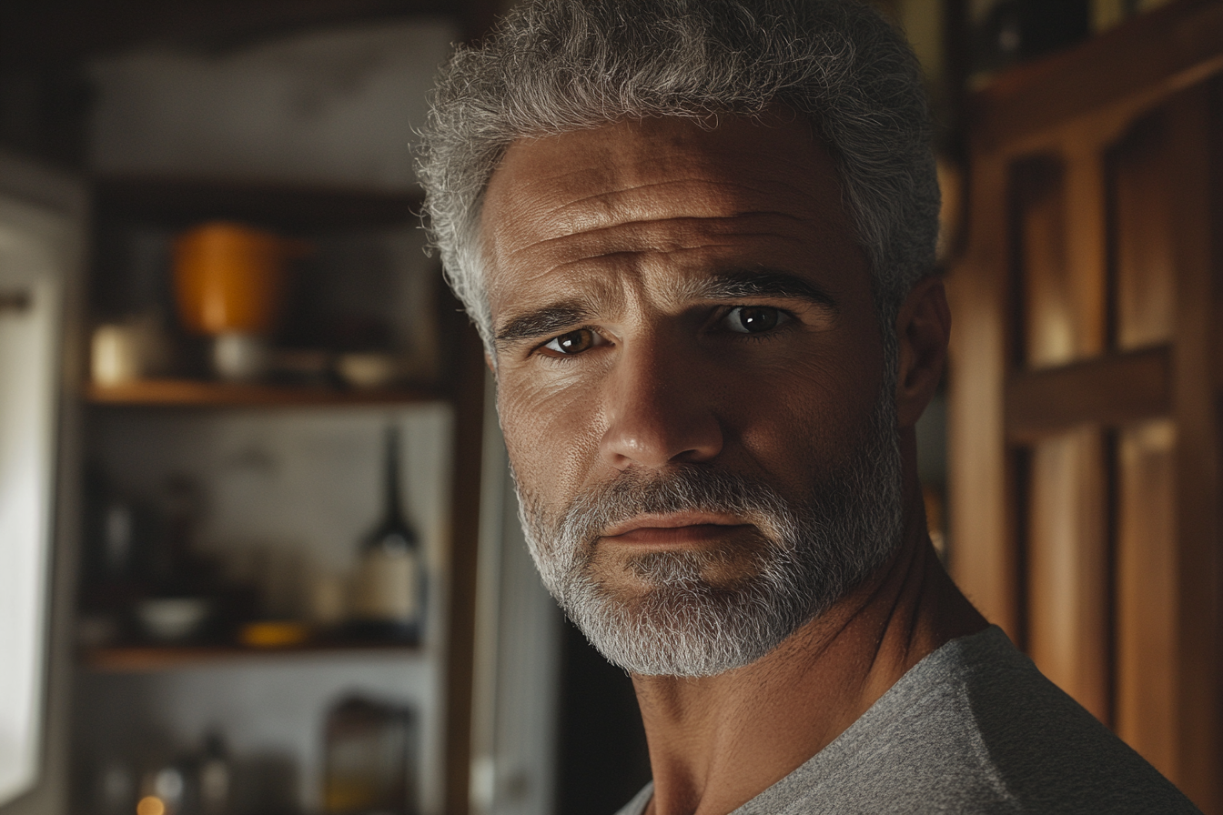 A man looking straight ahead | Source: No source