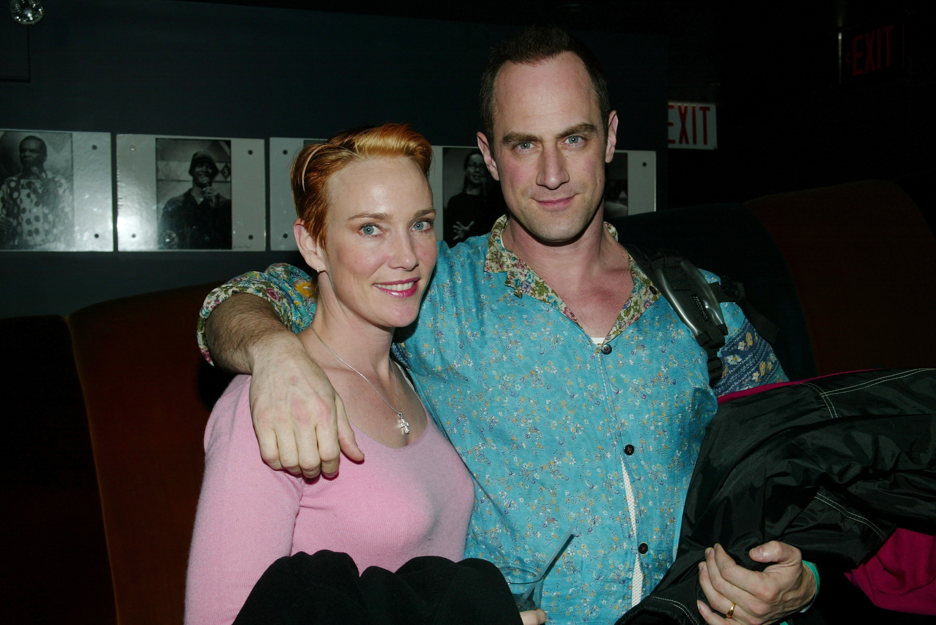 Sherman Williams and Chris Meloni at the Caroline's on Broadway 20th Anniversary Comedy Concert after-party on March 27, 2003, in New York. | Source: Getty Images