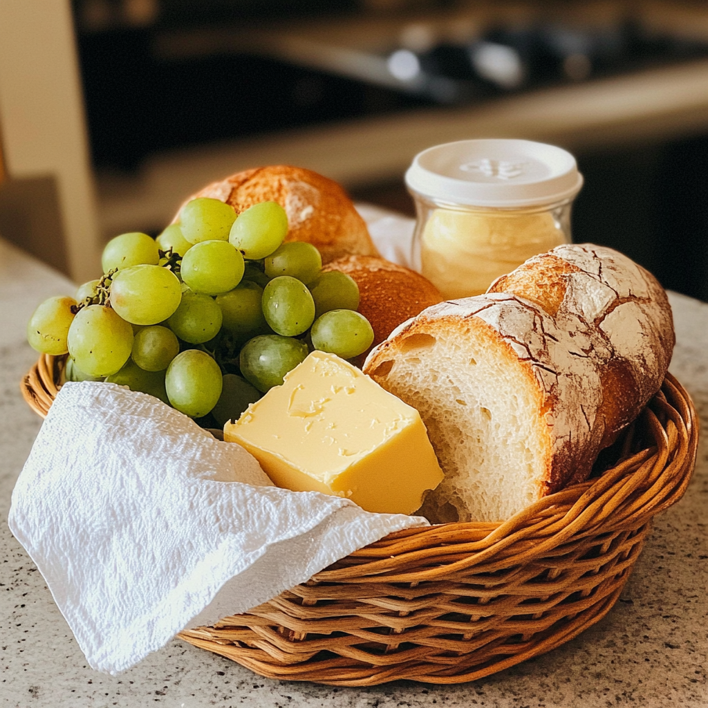 Food in a basket | Source: no source