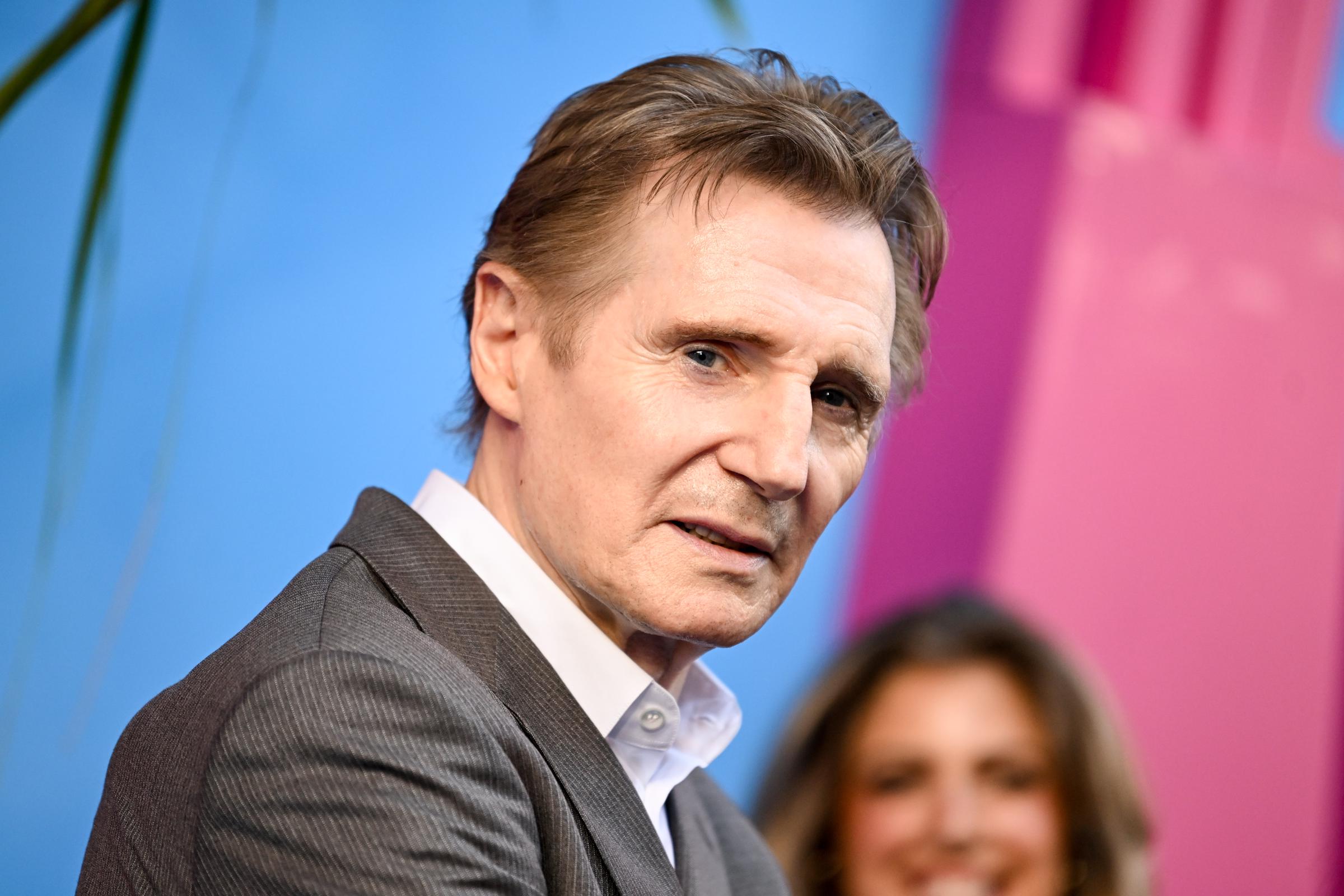 Liam Neeson at "The Naked Gun" New York Premiere on July 28, 2025. | Source: Getty Images