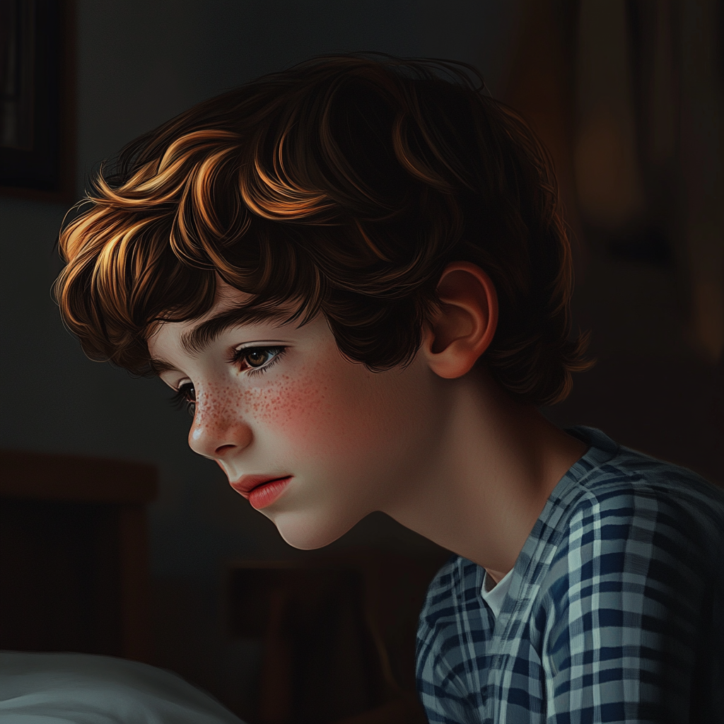 A sad boy | Source: no source