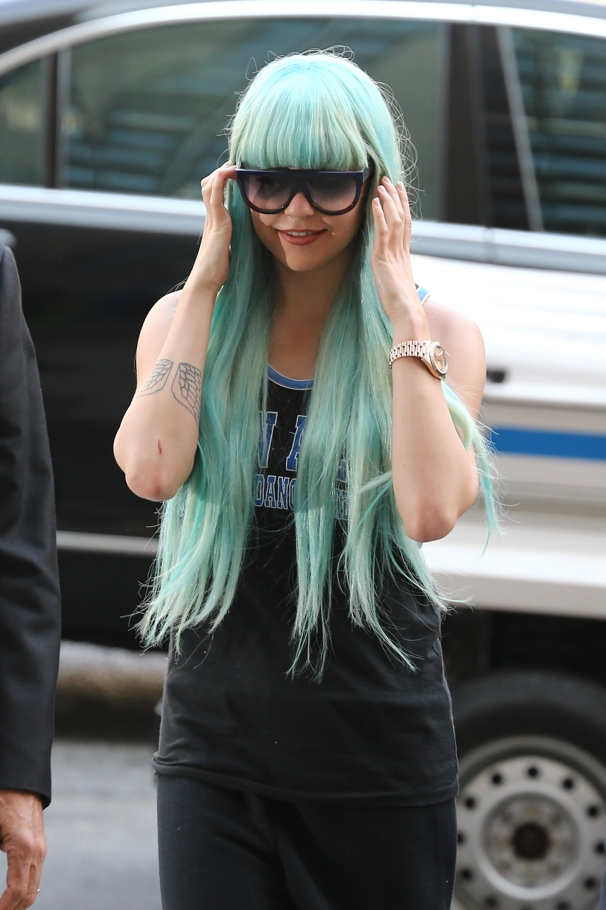 Amanda Bynes attends an appearance at Manhattan Criminal Court on July 9, 2013, in New York City | Source: Getty Images