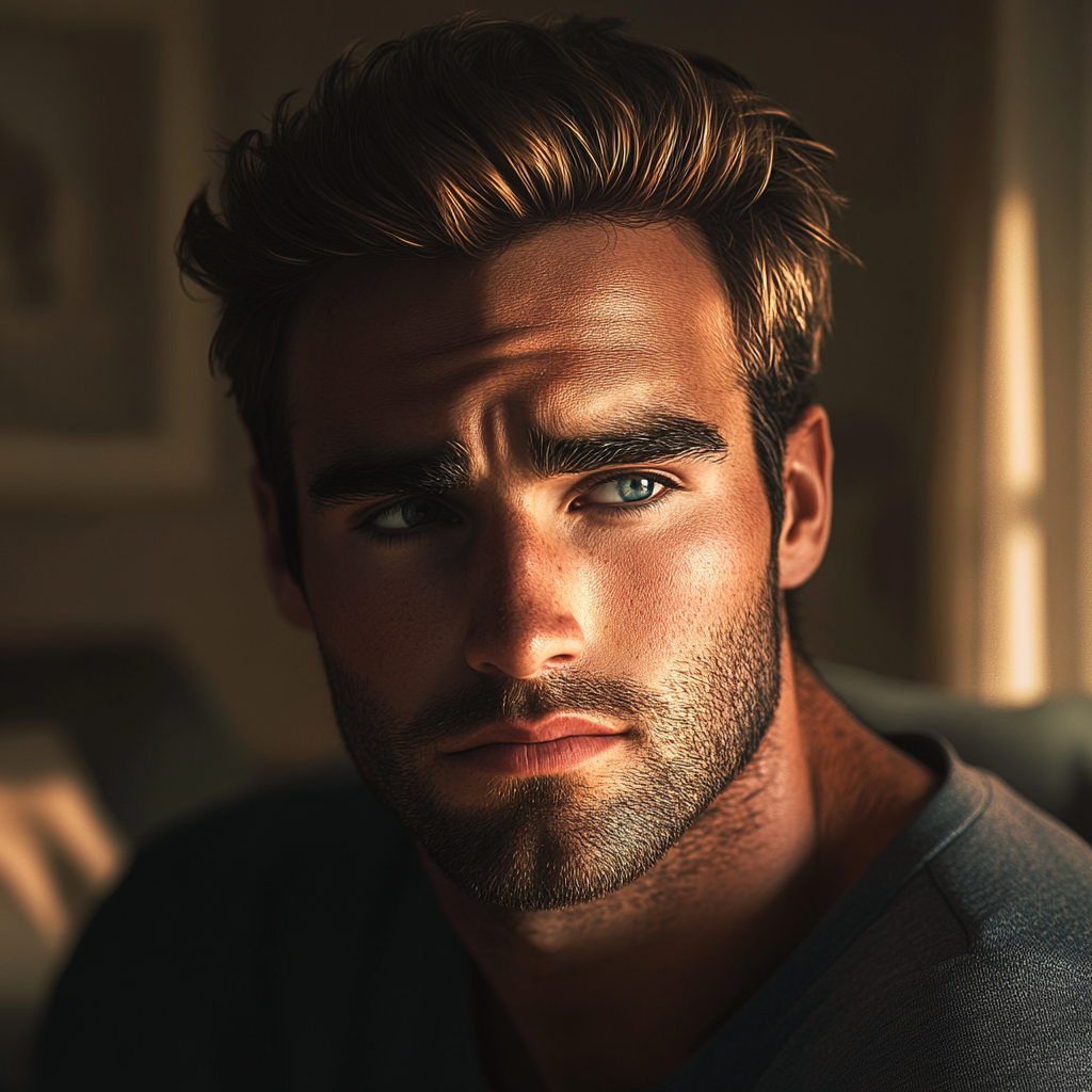 A man looking at someone | Source: No source