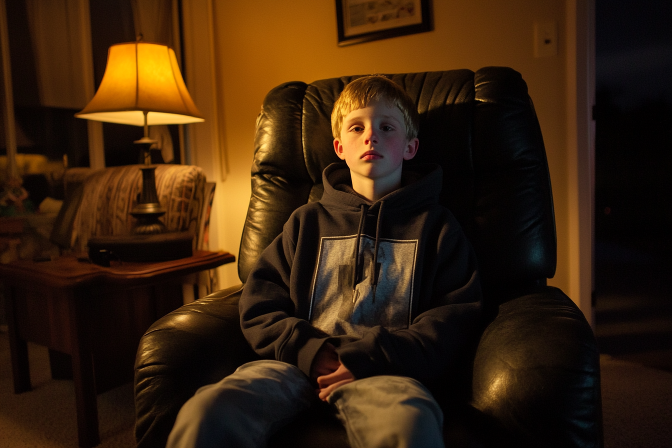 A serious teen boy | Source: no source
