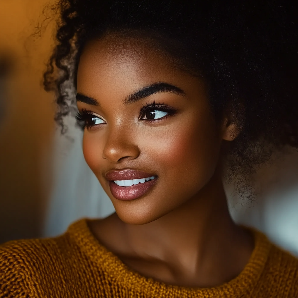 A woman smiling | Source: No source