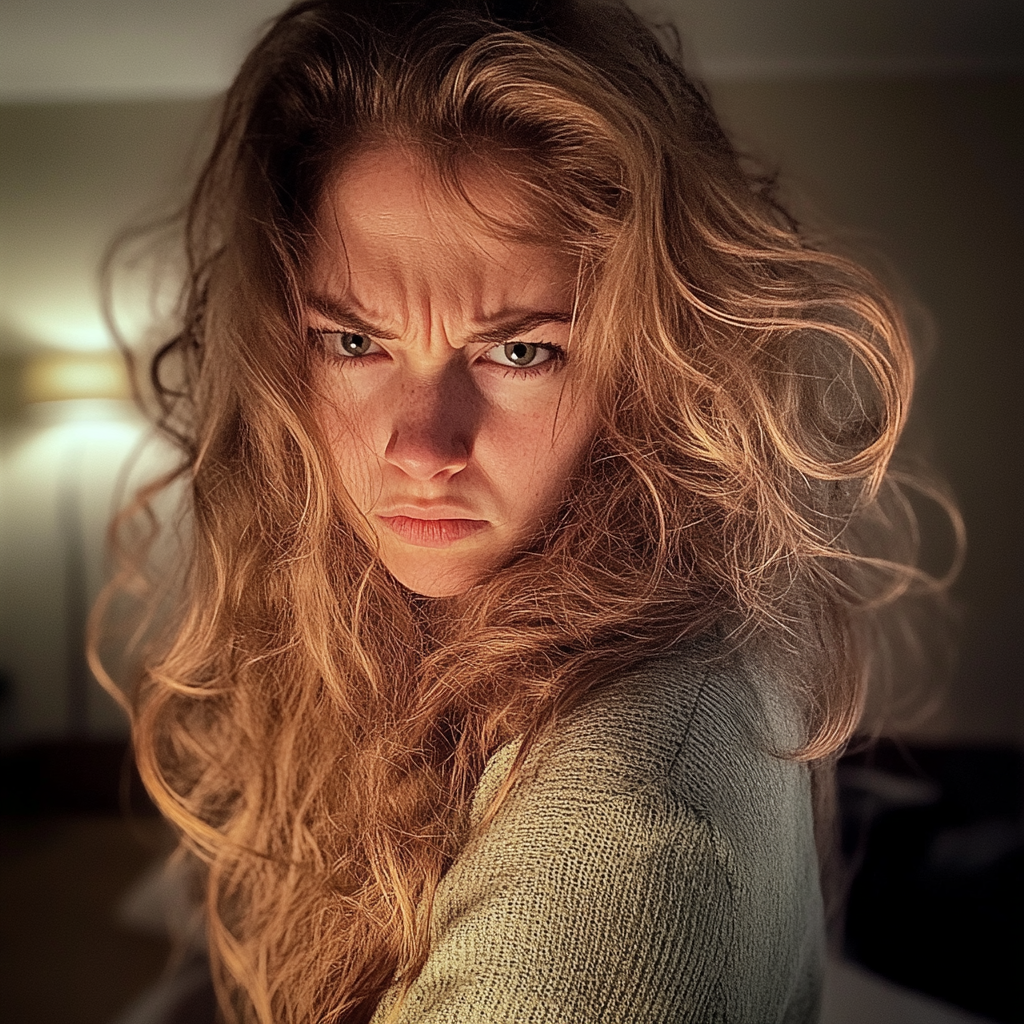 An angry woman | Source: No source