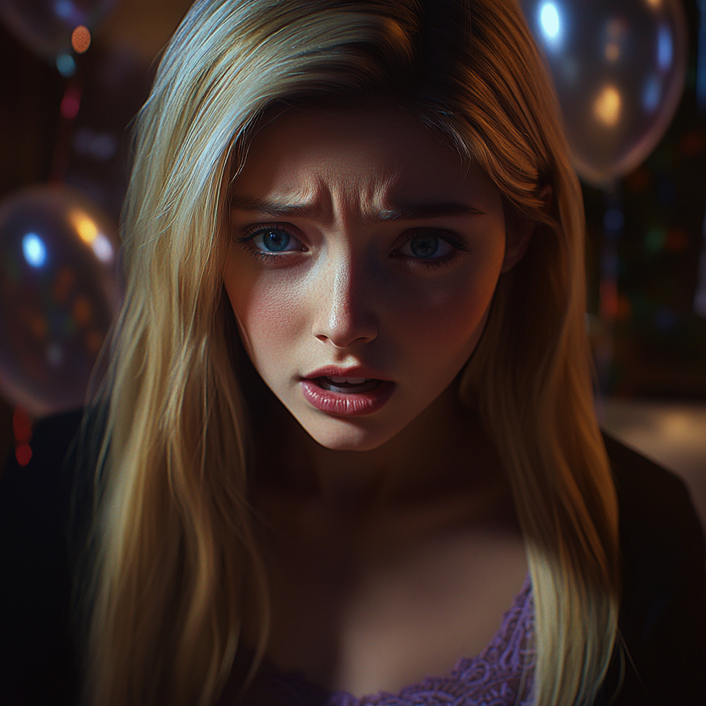 A woman scowling | Source: No source